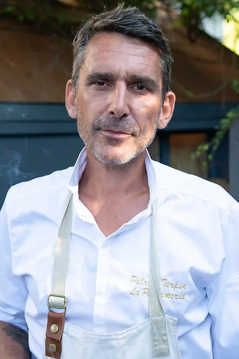Patrick Turpin chef du restaurant La Parfumerie - lac du bourget