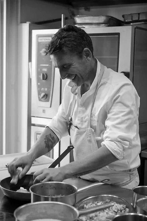 Patrick Turpin chef du restaurant La Parfumerie - lac du bourget