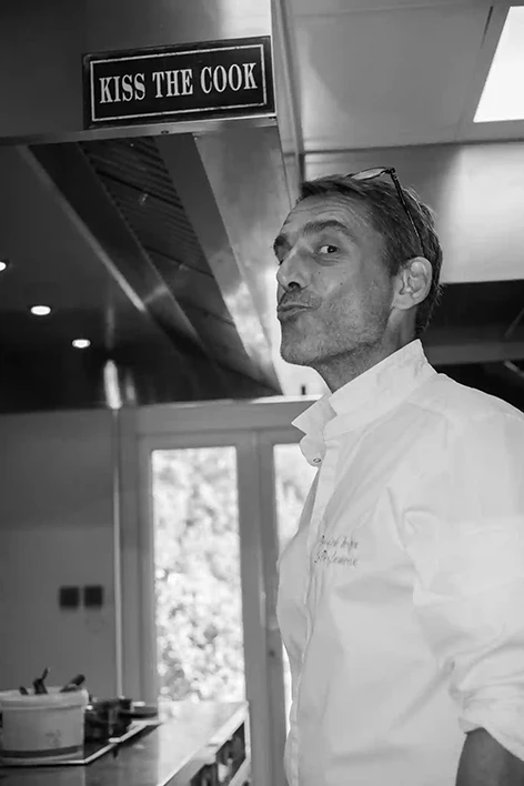 Patrick Turpin chef du restaurant La Parfumerie - lac du bourget
